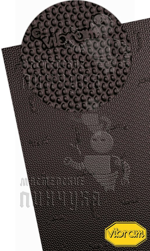 Набойки листовые "Vibram Dupla" р-р 850х560х6мм, цв.коричневый (18)