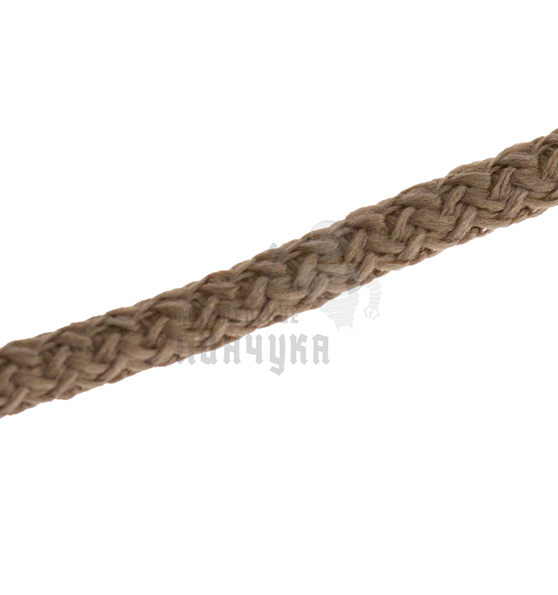 Шнурки круглые с наполнителем, 100см, цв.бежевый