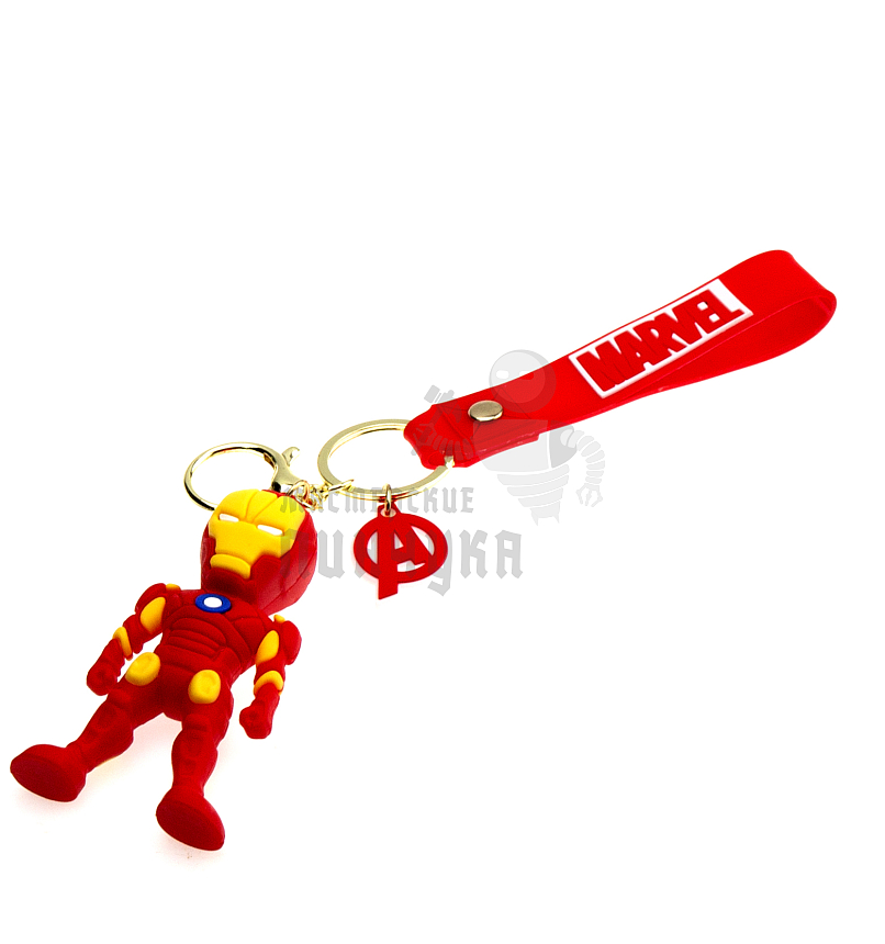 Брелок для ключей "Железный человек" + карабин