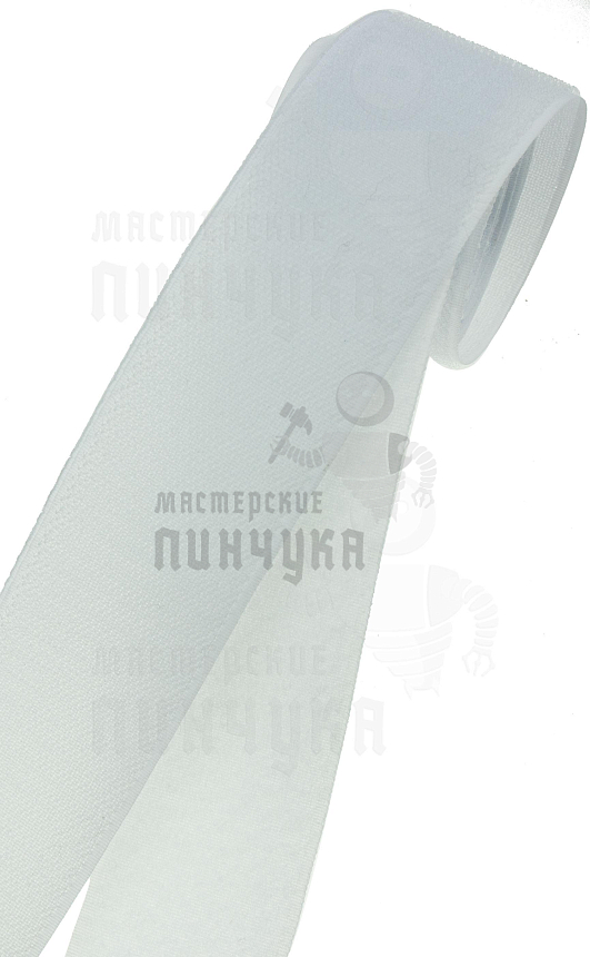 Лента-липучка контактная "Велькро" - 50мм, белая