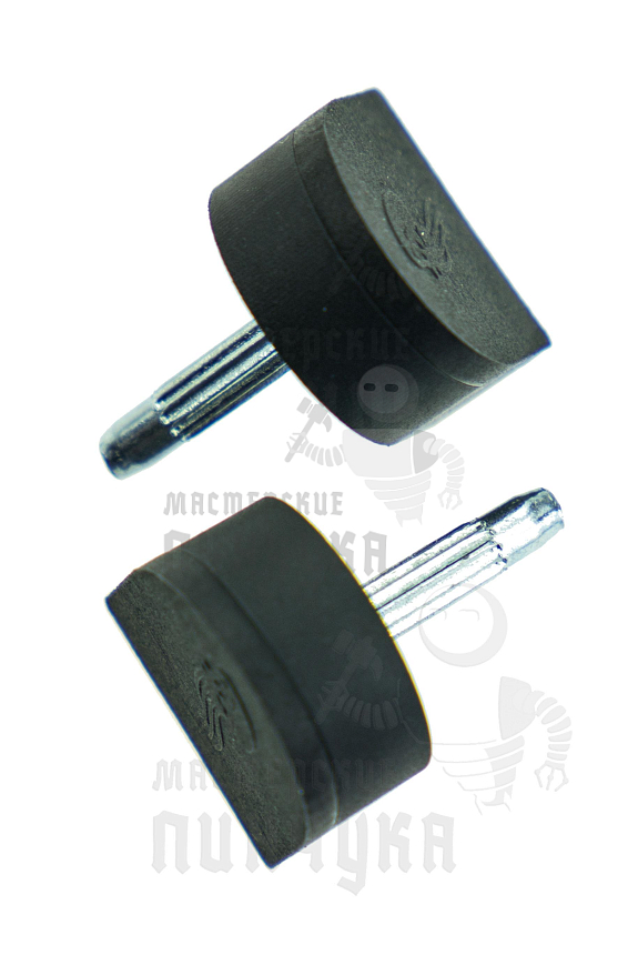 Набойки со штырём Октопус, 15, чёрные