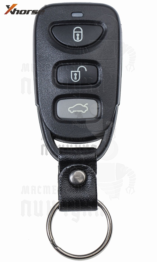 Универсальный ключ с Д/У серии XK в стиле HYUNDAI 3кн без встроенного чипа КНР