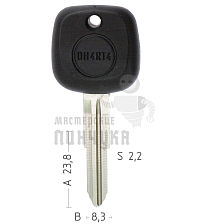 Транспондер DH4RT4 DAIHATSU - Чертеж