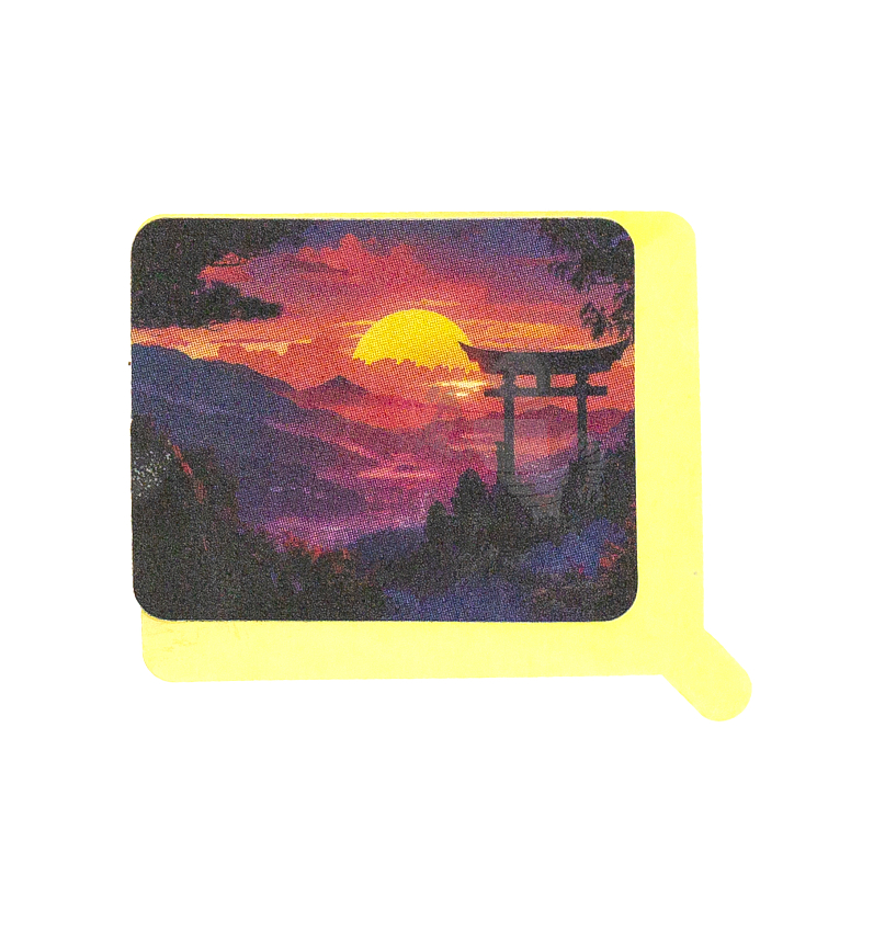 Стикер Mifare Zerro "Японский пейзаж"