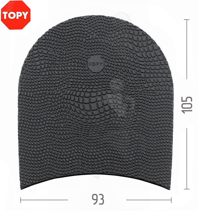 Набойки Topy X-Top №176, цв.чёрный (9)