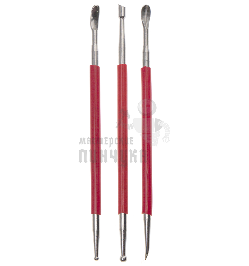 Набор двусторонних стило для тиснения (3шт)