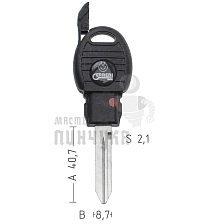 T00CY62PA TP00CHR-15.P1  а/пласт.с мест.п/чип CHRYSLER - Чертеж