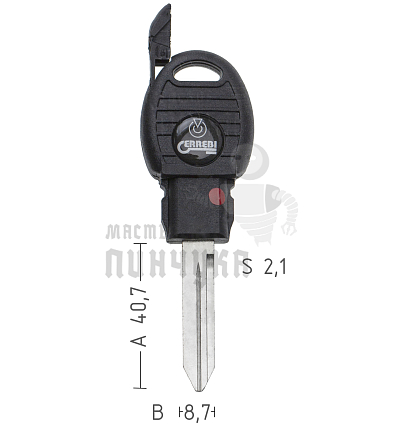 T00CY62PA TP00CHR-15.P1  а/пласт.с мест.п/чип CHRYSLER