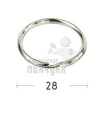 КОЛЬЦО 28 S РОМБИК - Чертеж