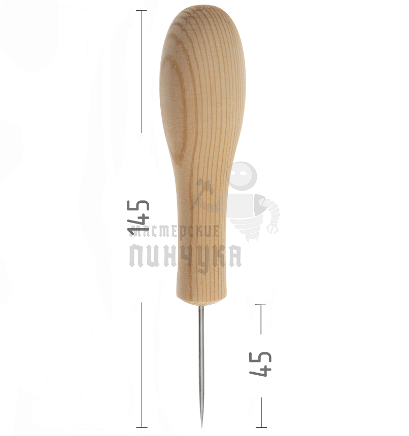 Шило (Канцелярское) Т.2,0 деревянная ручка