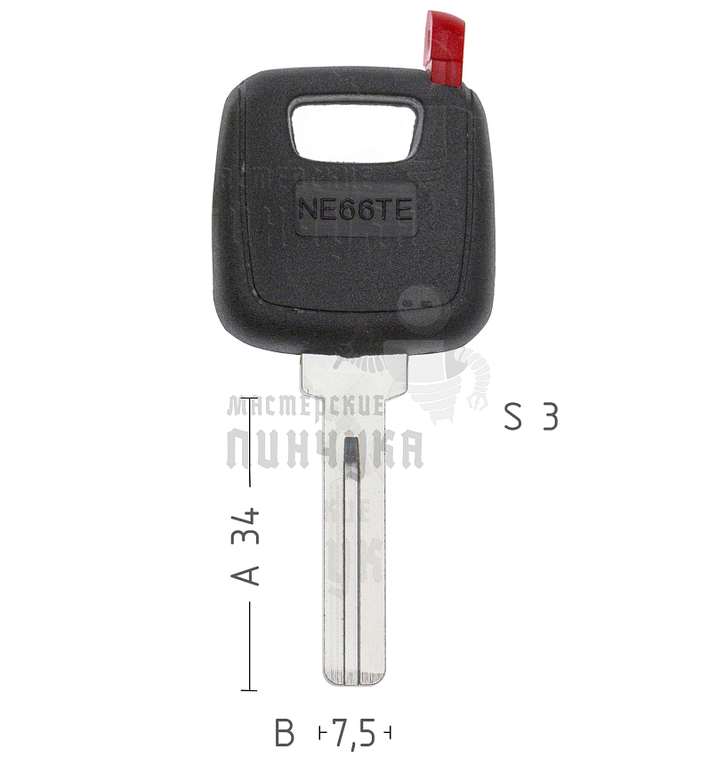 T00NE70P TP00NE-40.P1 NE66T0 а/пласт.с мест.п/чип VOLVO