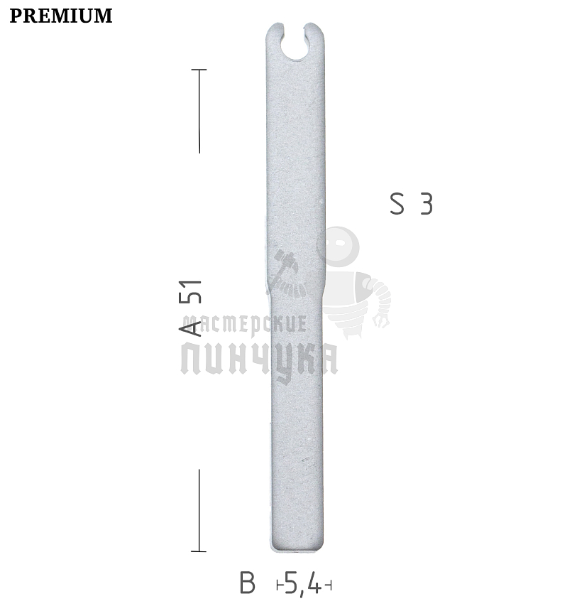 Лезвие FO-24 HU101 HF65 2 //    КНР