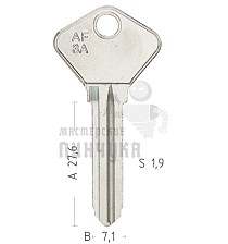 AF4I AF3A FA2S 109 - Чертеж