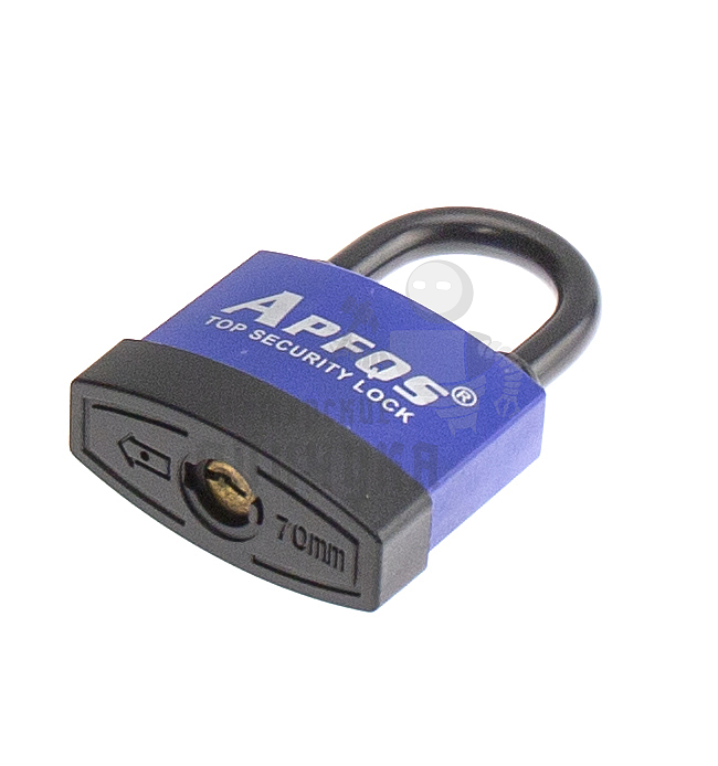 Навесной замок APFQS 70мм (короткая дужка)