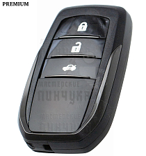 Корпус  Toyota 3 кн. черный  КНР - Чертеж