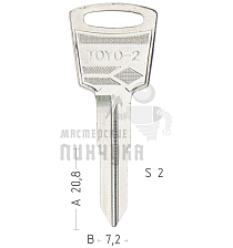 TOYO2 TOY5 TY16 TY6 - Чертеж