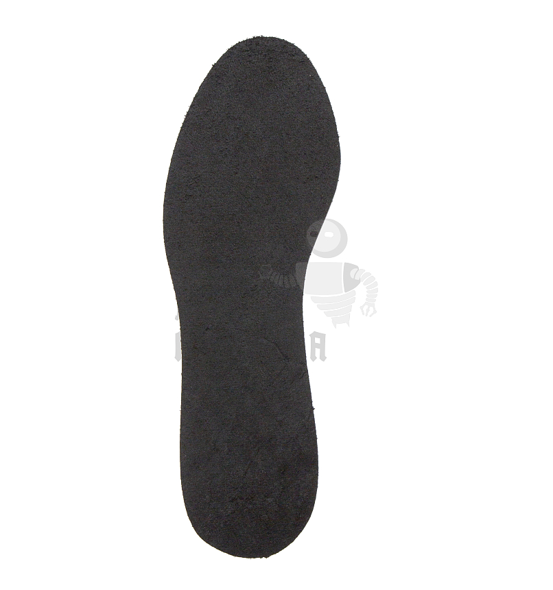 Стельки из натуральной кожи, р-р 40-41, цв.черный (тонкие)