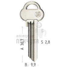 ASLE7 ASS56R A37LE AA49 - Чертеж