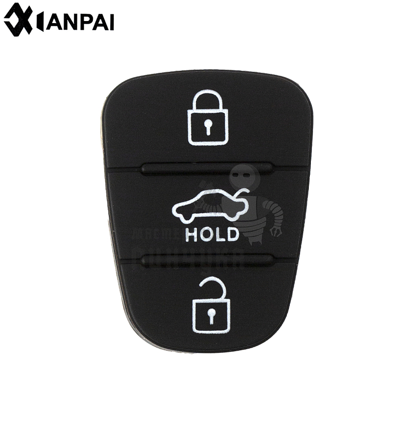 3 кнопки Резиновые для выкидушек KIA КНР