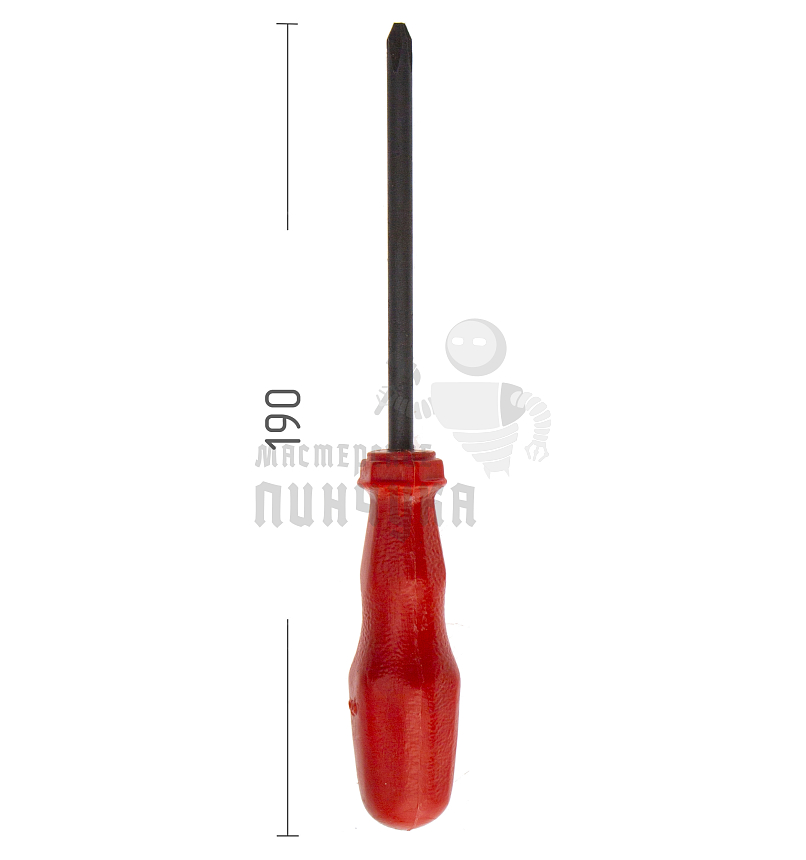 Отвертка крестовая 190мм №2 *Металлист*