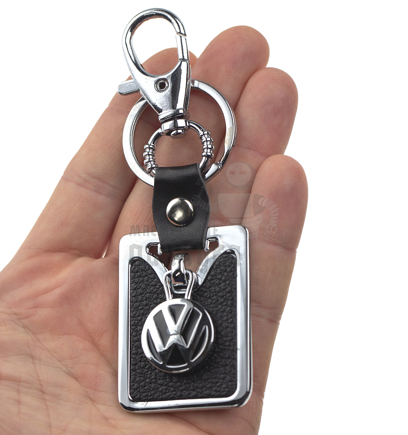 Авто карабин с кольцом для ключей VOLKSWAGEN
