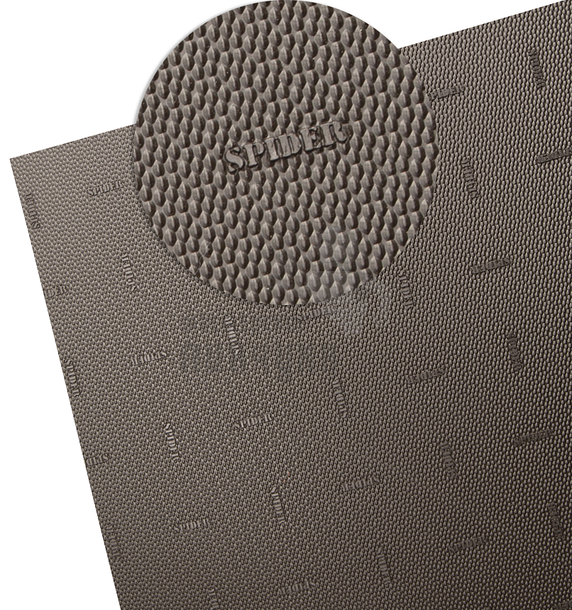 Лист набоечный SPIDER 41х29х6мм цв.коричневый