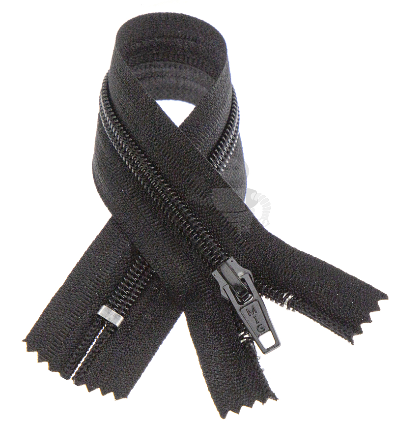 Молния №7 25см Чёрный