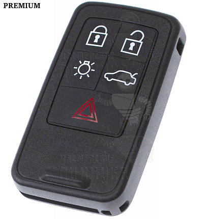 Корпус ключа FO-24 HU101 HF65 4 кнопки+паника КНР   VOLVO