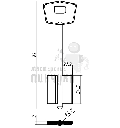 MTR11D (силумин)