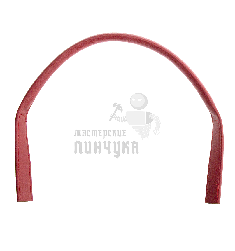 Ручка сумочная кругл.узк. 53см цв.красный
