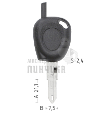 T00NE79P TP00NE-38P4 NE73T0 а/пласт.с мест.п/чип RENAULT/DAF - Чертеж