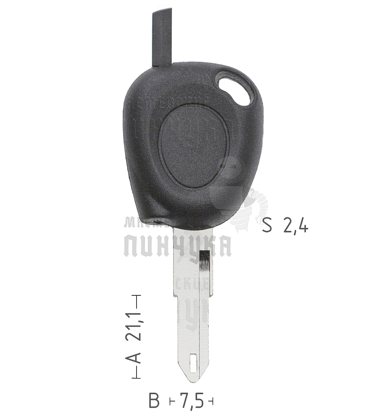 T00NE79P TP00NE-38P4 NE73T0 а/пласт.с мест.п/чип RENAULT/DAF