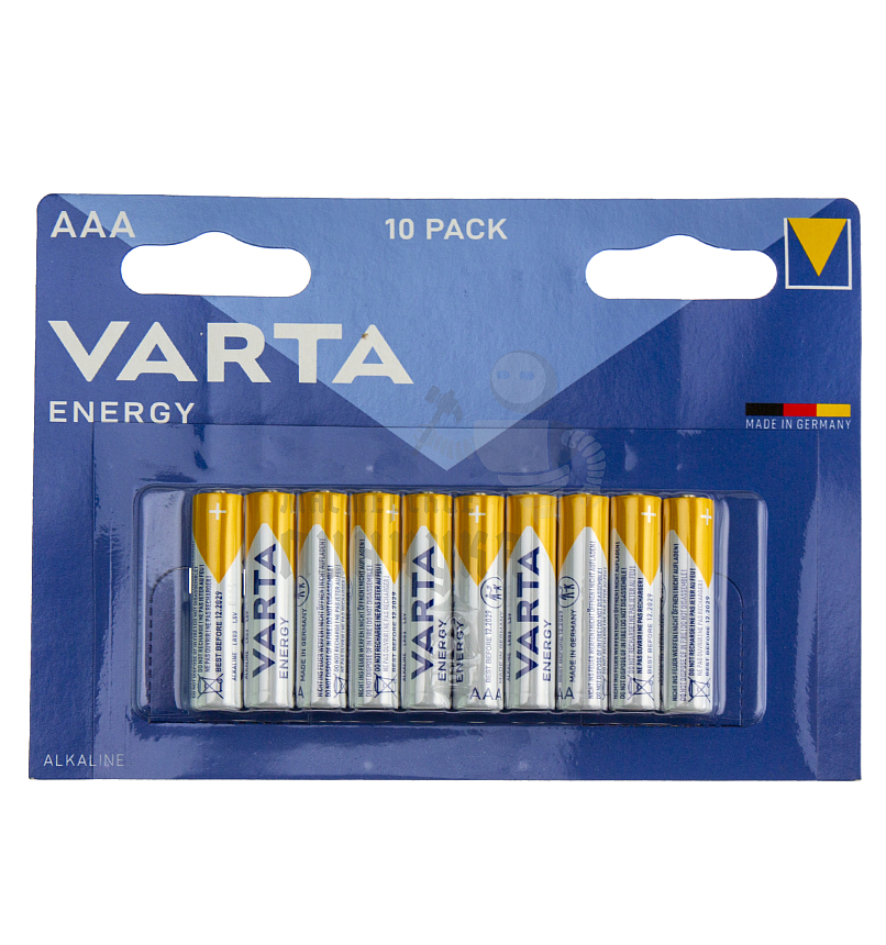 Батарейка VARTA LR03 ENERGY 4103 BL10 (10/20/30)