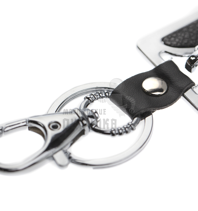 Авто карабин с кольцом для ключей CHEVROLET