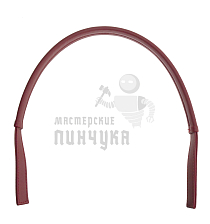 Ручка сумочная плоск. 65см цв.красный - Чертеж