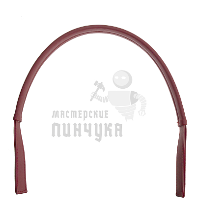 Ручка сумочная плоск. 65см цв.красный