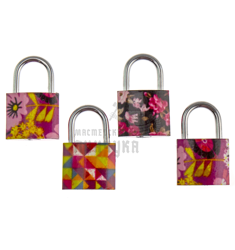 Навесной замок "ABE LOCK", 32мм (цвет произвольный)