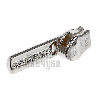 Бегунок декоративный JX №12 Cavaletto т.7 (светлая гальваника)