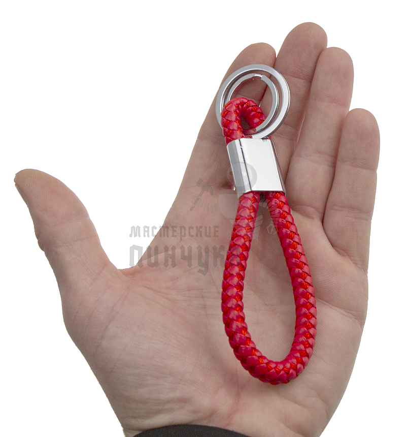 Брелок для ключей "Веревка" с двумя кольцами