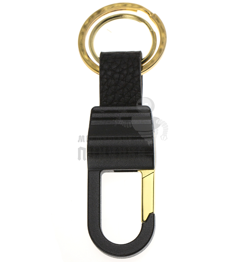 Карабин с двумя кольцами для ключей