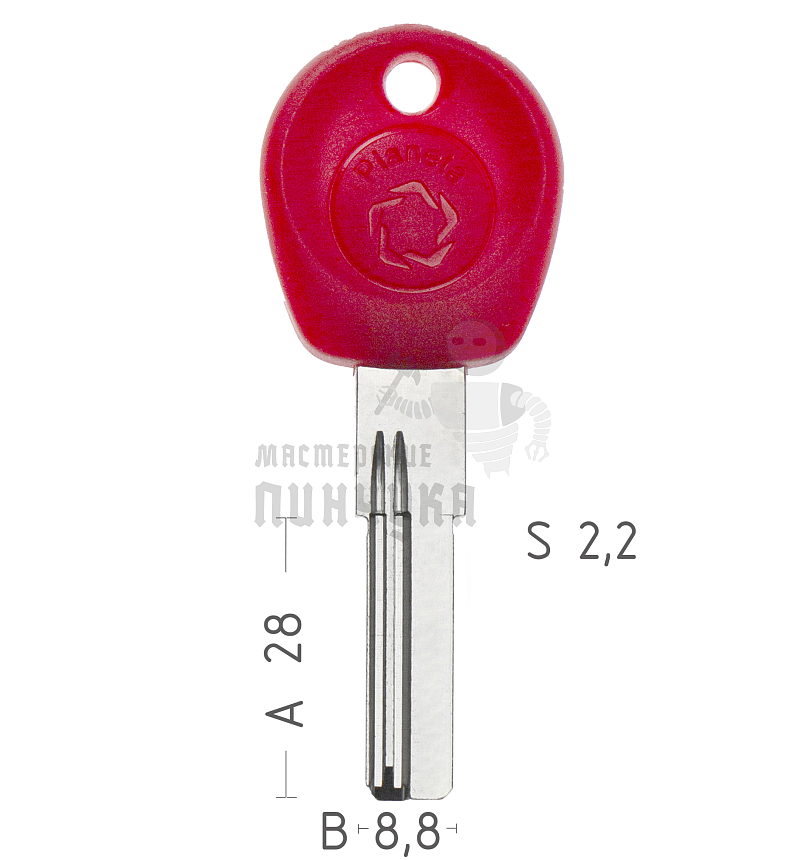 FORCA_HL-A20_ПЛАСТ.РУЧК.2ПАЗ.(28MM) КНР