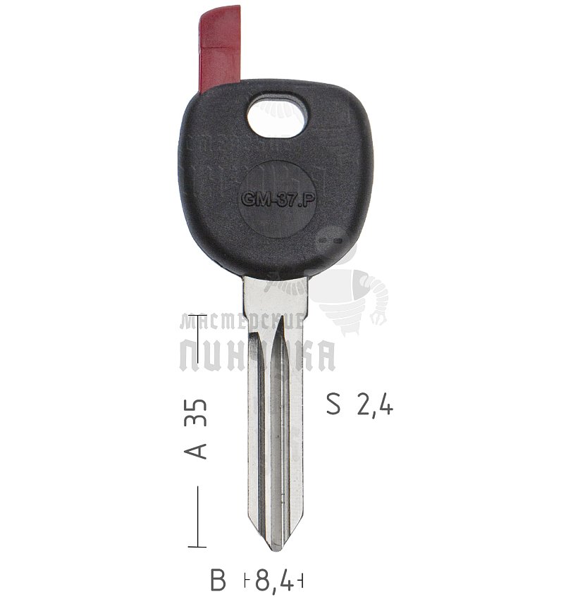 T00GM36P TP00GM-37P B111PT0 а/пласт.с мест.п/чип CADILLAC/PONTIAC