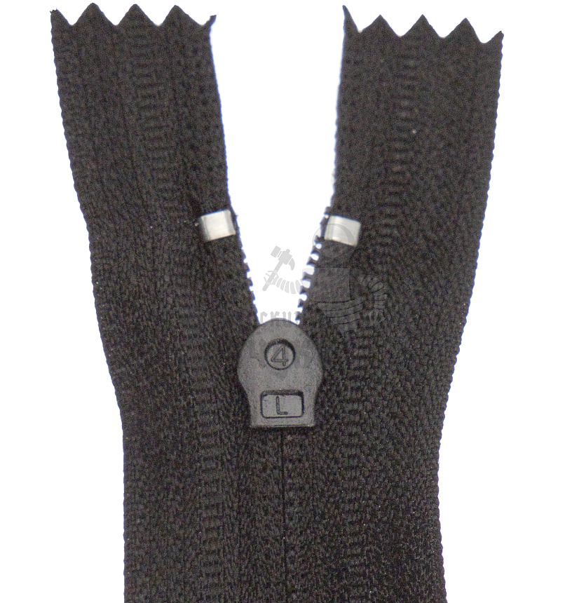 Молния спиральная (витая) тип 4 16см н/р цв 322