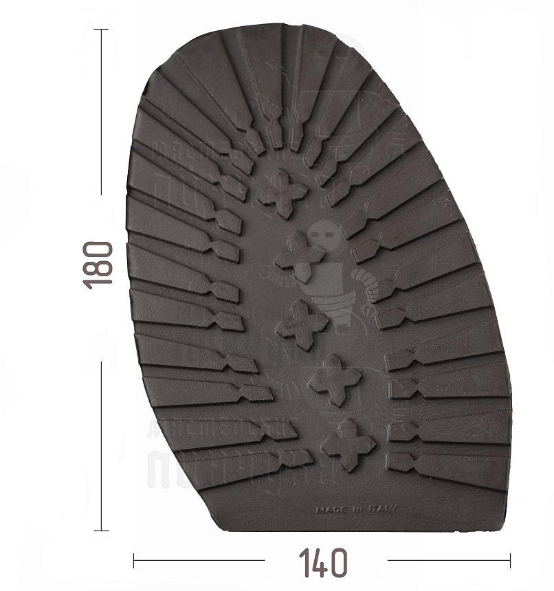 Проф. формованная "Dunlop Tank" р.47-48 Коричневый, 5мм