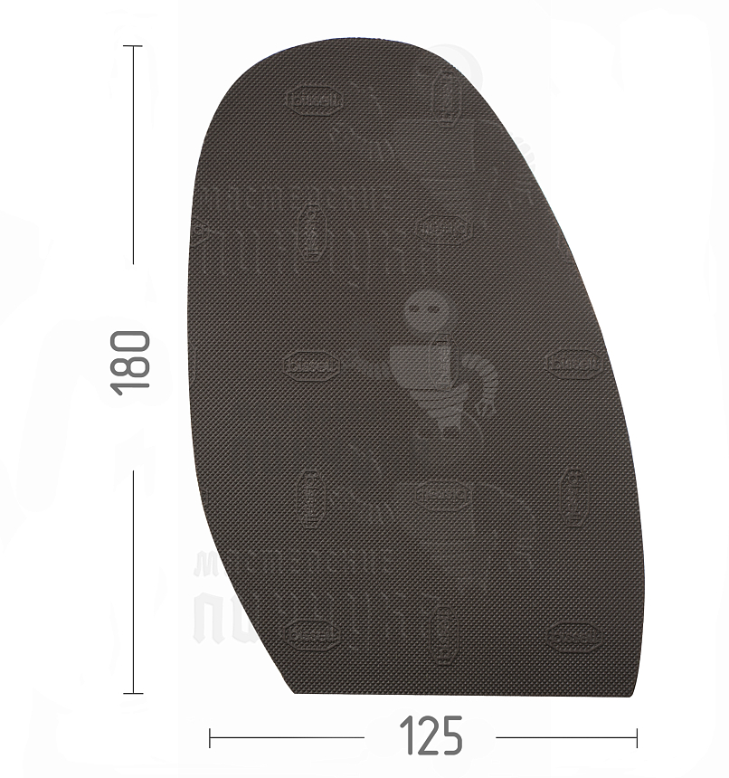 Проф. формованная Piligrim "Bissell", разм. 120x185x1,2мм., цв. коричневый