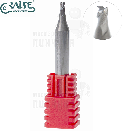Вертик.фреза RAISE EW5522 ф2,2мм CARBIDE (ф2,2Х6Х40)