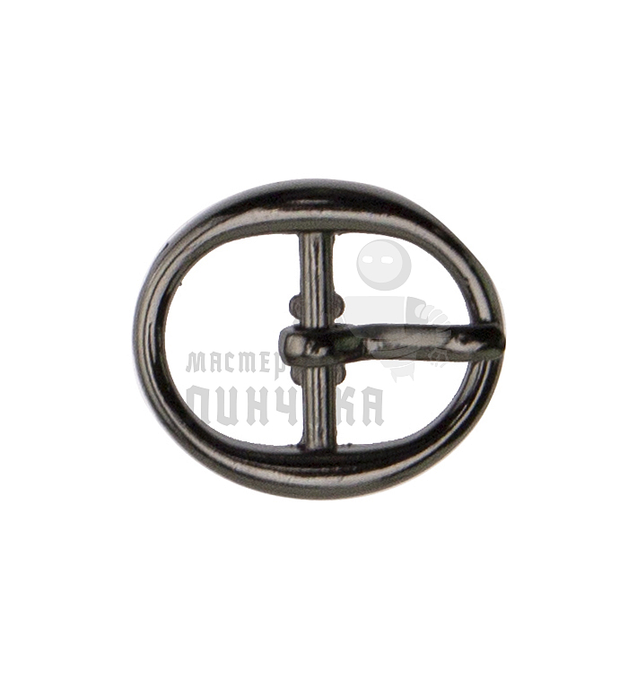 Пряжка обувная 10мм (А7898) тем-никель