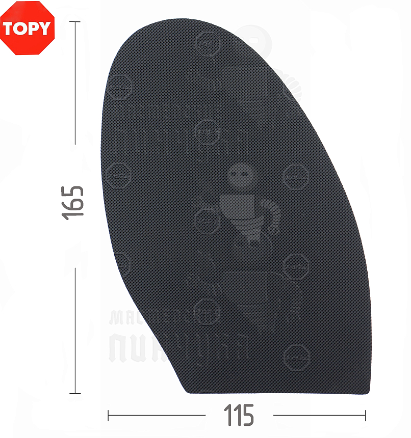 Проф. формованная Topy Elysee 1.0мм H1 Черный