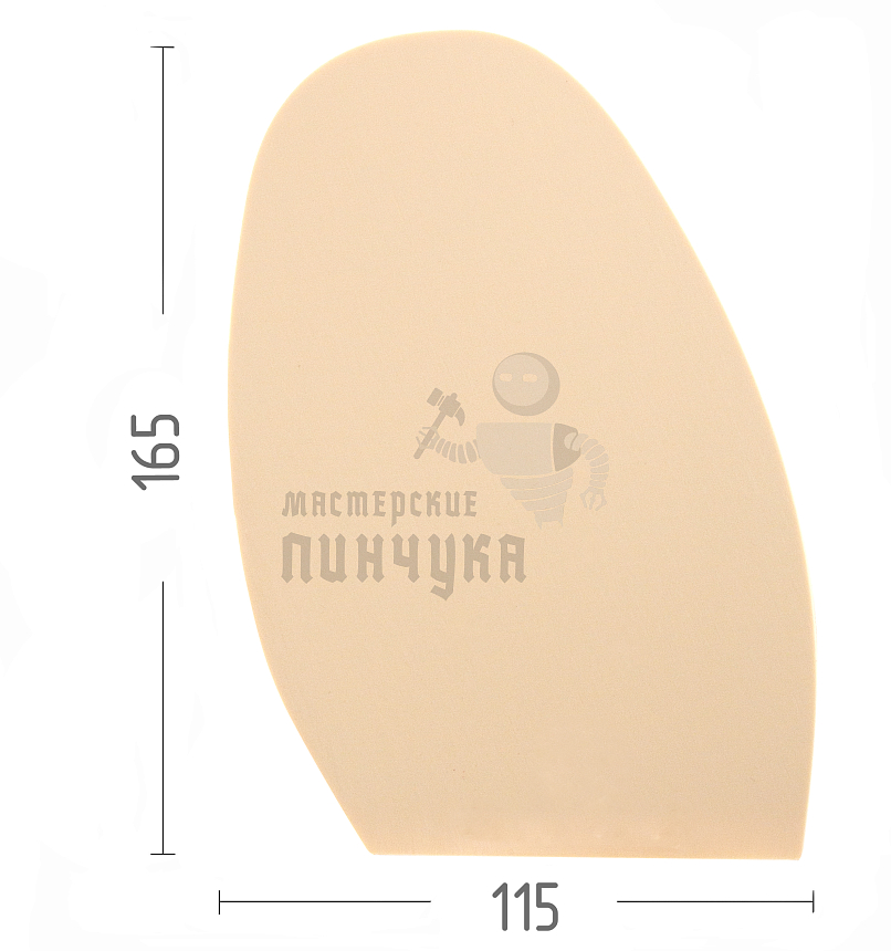 Проф. формованная для лабутенов Casali Silk №3,1,3мм Кремовый