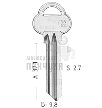 AA52 AS-DD7 ASS52 A37DD - Чертеж